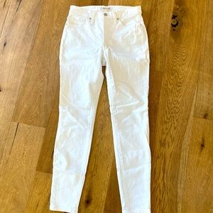 Madewell high rise skinny jeans